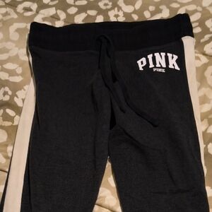 PINK Victoria's Secret Kids Black and White Bottoms